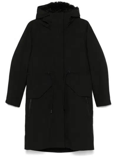 Save The Duck Noelle Raincoat In Black