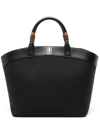 Savette Tondo Tote Bag In Black