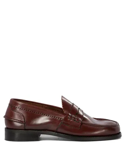 Saxone Of Scotland Arran Loafers & Slippers In Bordeaux