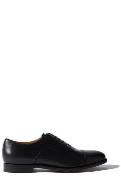 Scarosso Oxfords Jacob Black Calf Leather