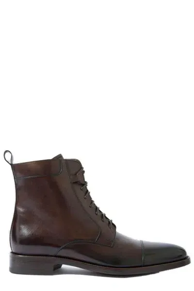 Scarosso Totò Ebano In Dark Brown Calf