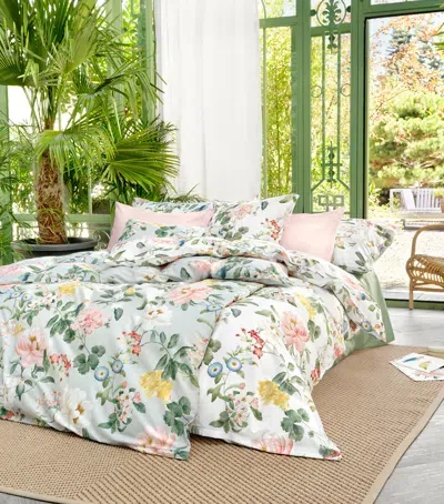 Schlossberg Floral Artemis-noblesse Flat Sheet In White