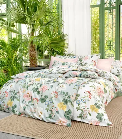 Schlossberg Floral Artemis-noblesse King Duvet Cover In Green