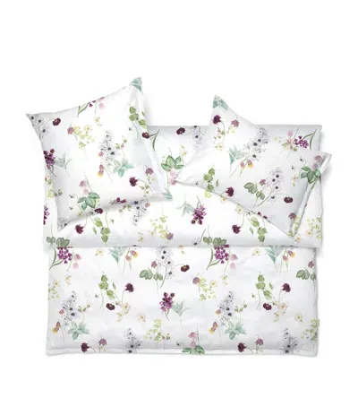 Schlossberg Freya Noblesse King Duvet Cover In White