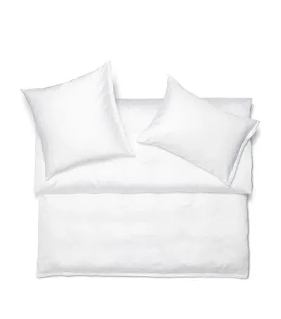 Schlossberg Noblesse Super King Flat Sheet In White