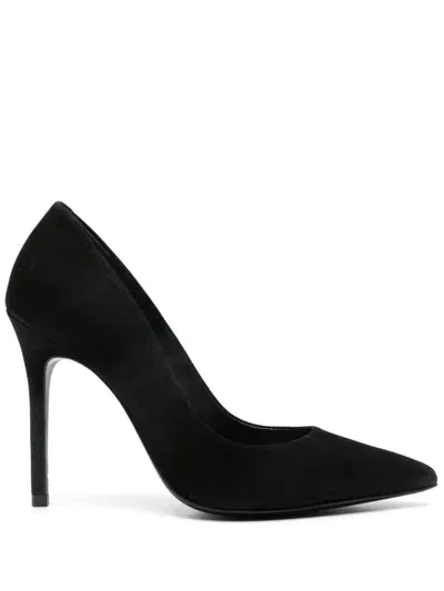 Schutz 100mm Suede Pumps In Black