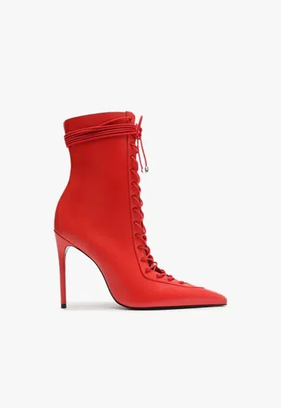 Schutz Bella Bootie In Red