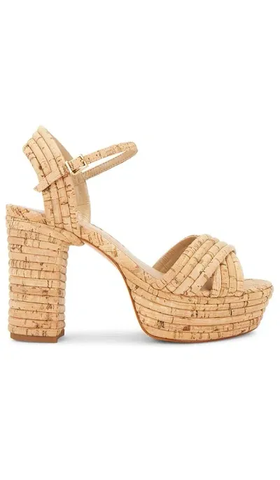 Schutz Latifah Platform Sandal In Natural