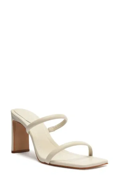 Schutz Ully Slide Sandal In White