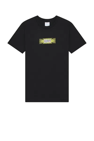 Sci-fi Fantasy Chip Tee In Black