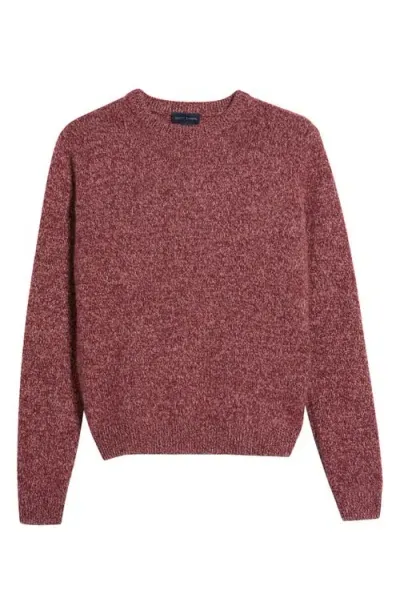 Scott Barber Marled Cashmere Sweater In Port Marl