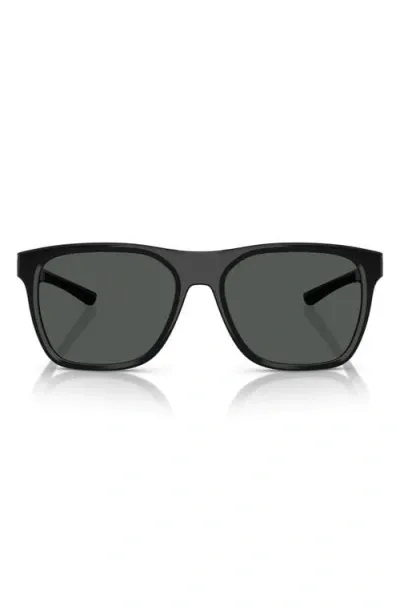 Scuderia Ferrari 57mm Square Sunglasses In Black