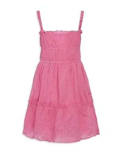 Sea Girls' Cole Smocked Sleeveless Dress - Little Kid, Big Kid In Pink