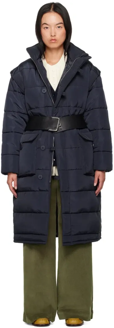 Sea Ny Navy Estelle Coat