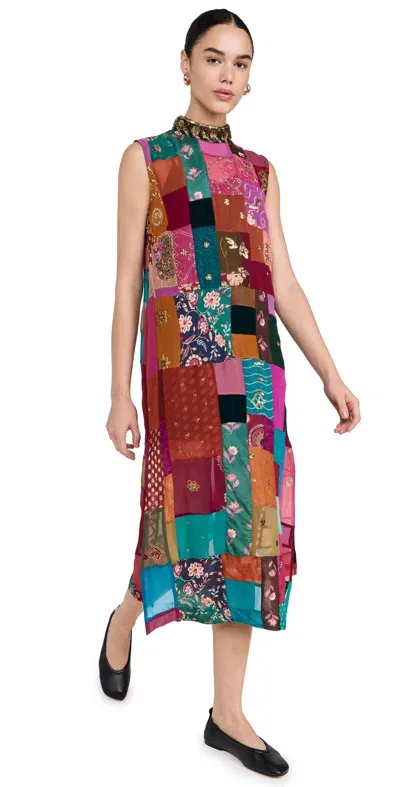 Sea Phoebe Patchwork Dress Multi