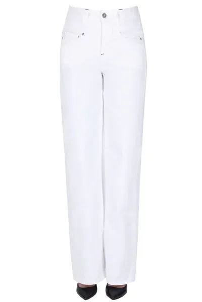 Seafarer Nilo Wide Leg Jeans In White