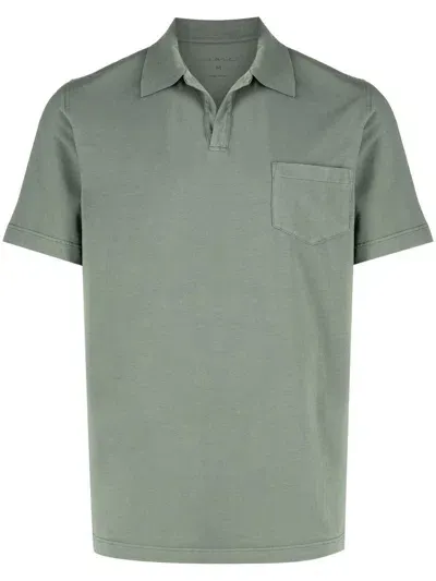 Sease Short-sleeved Polo Shirt In Grün