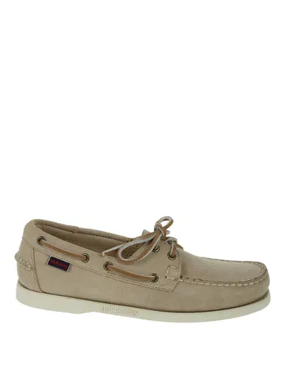 Sebago Portland Flesh Out In Beige