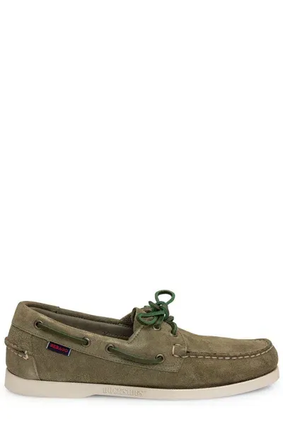 Sebago Portland Flesh Out Lace In Green