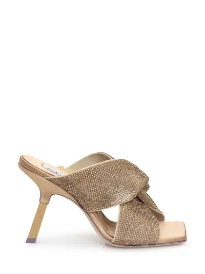 Sebastian Milano Paris Mule Sandal In Beige