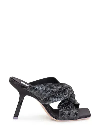 Sebastian Sandalwood Mule Paris In Black