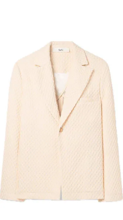 Séfr Cecil Blazer In Beige