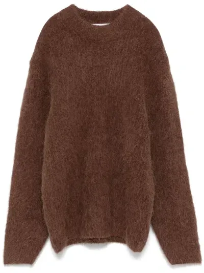 Séfr Haru Sweater In Brown