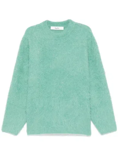 Séfr Haru Sweater In Light Blue