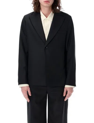 Séfr Monobreast One Botton Jacket In Black