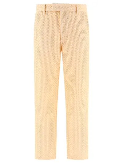 Séfr Stylish Tan Men's Trousers For Ss24 Season In Beige