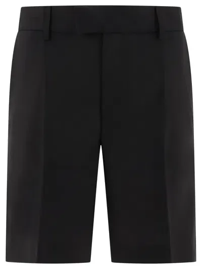 Séfr Sven Knee-length Tailored Shorts In Black