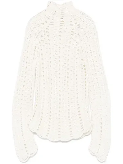 Séfr Vera Sweater In White