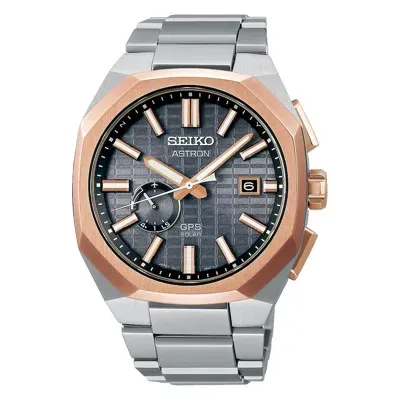 Seiko Astron Mod. Solar Gps In Gold