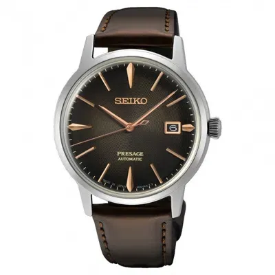 Seiko Presage Watches Mod. Srpj17j1 In Brown