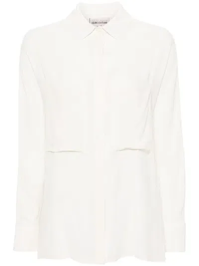 Semicouture Button-up Shirt In White