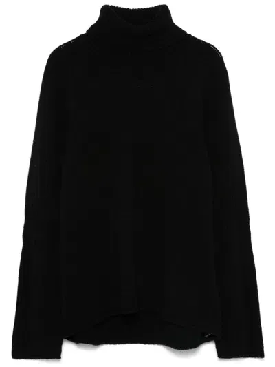 Semicouture Loana Cashmere Jumper In Black