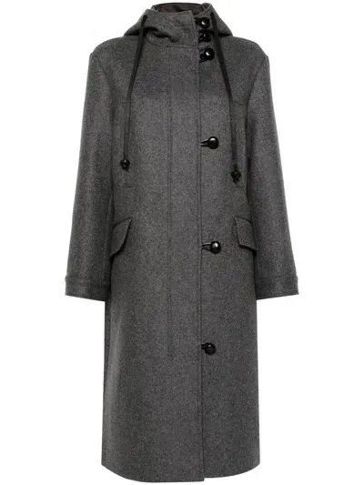 Semicouture Vincent Coat In Grey