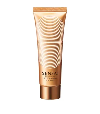 Sensai Silky Bronze Self Tanning For Face In White