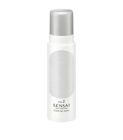 Sensai Silky Purifying Clear Gel Wash In White