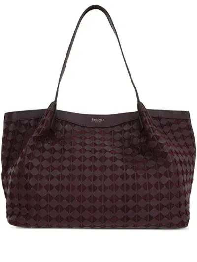 Serapian Secret Tote Bag In Purple