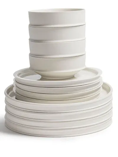 Serax Dune Dinner Set (12 Pieces) In White