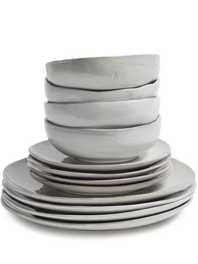 Serax La Mère Dinner Set (12 Pieces) In White