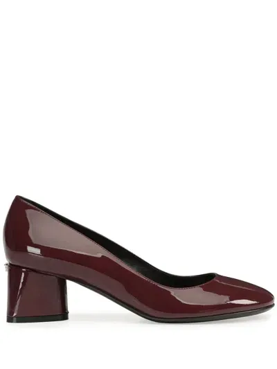 Sergio Rossi 50.8mm Sr Pilier Pumps In Red