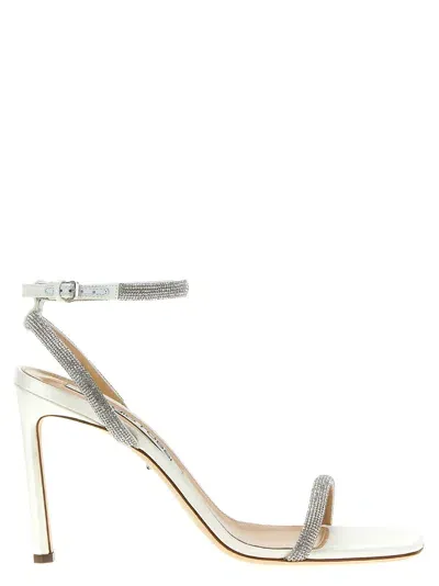 Sergio Rossi Bridal Sandals In White