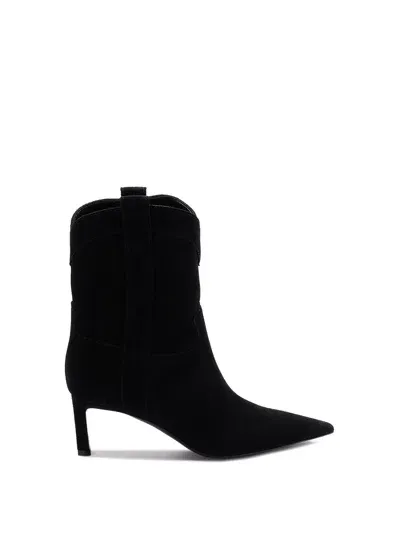 Sergio Rossi `sr Guadalupe` Ankle Boots In Black  