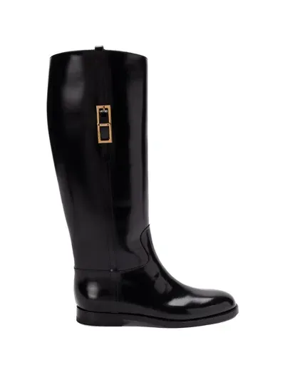 Sergio Rossi `sr Nora` Boots In Black  