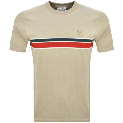 Sergio Tacchini Ayme T Shirt Cream