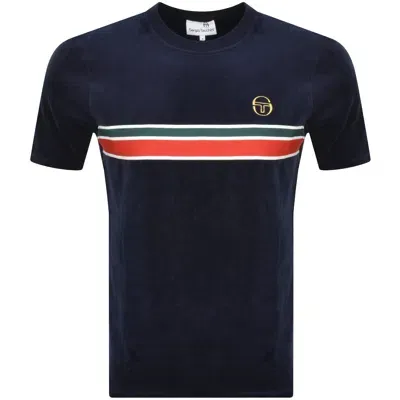 Sergio Tacchini Ayme T Shirt Navy