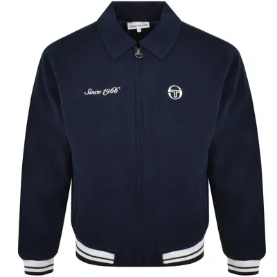 Sergio Tacchini Borotra Varsity Jacket Navy