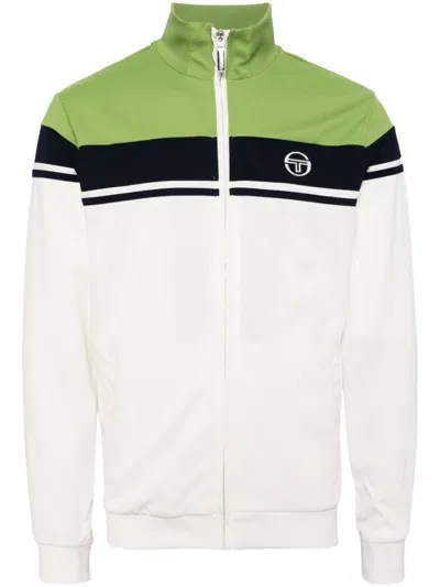 Sergio Tacchini Damarino Track Jacket In Neutrals